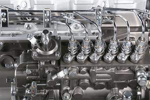 Motor a diesel industrial para gerador comercial, Série H